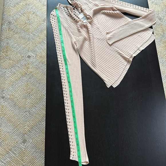 Free people starlight lightweight spring/summer sweater SZ S - Picture 8 of 9